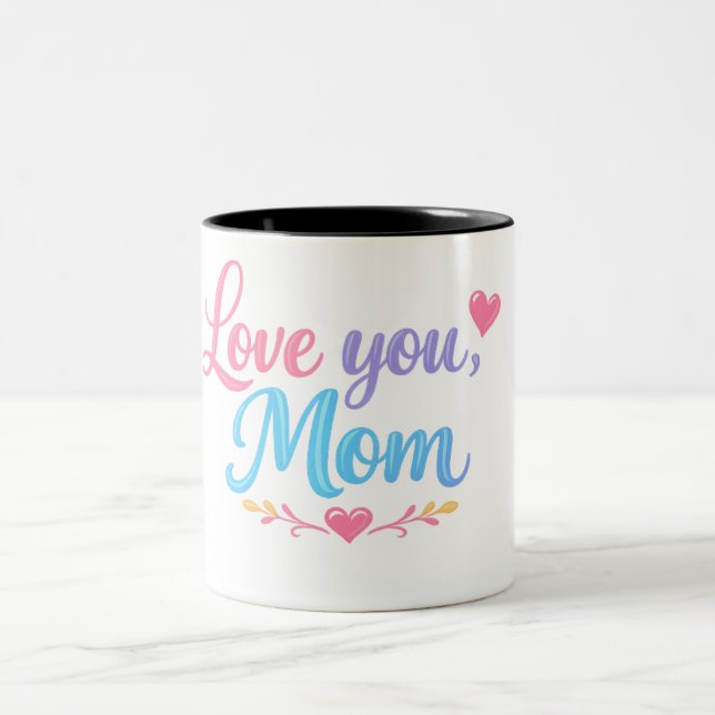 Kärlek till dig Mamma Mugg Present (Center)
