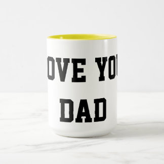 Kärlek till dig pappa-mugg – Present till far, föd Mugg
