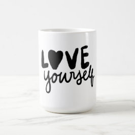 Kärlek till dig själv Inspirerande Citat Kaffemugg