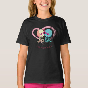 Kärlek till döden för Valentines day. T Shirt
