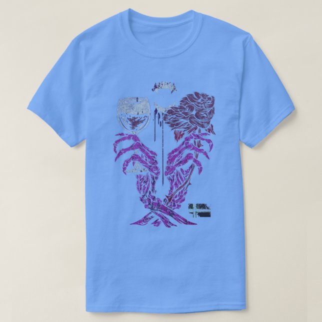 KÄRLEK TILL DÖDSVIOLET T SHIRT (Design framsida)