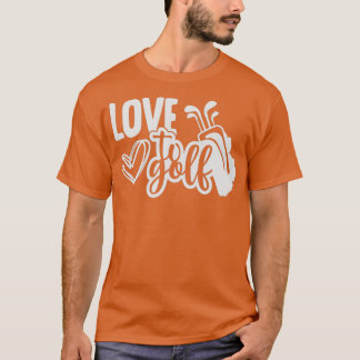 KÄRLEK TILL GOLF 2 T SHIRT