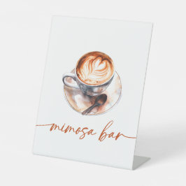 Kärlek till kaffe bryggs Mimosa Bar