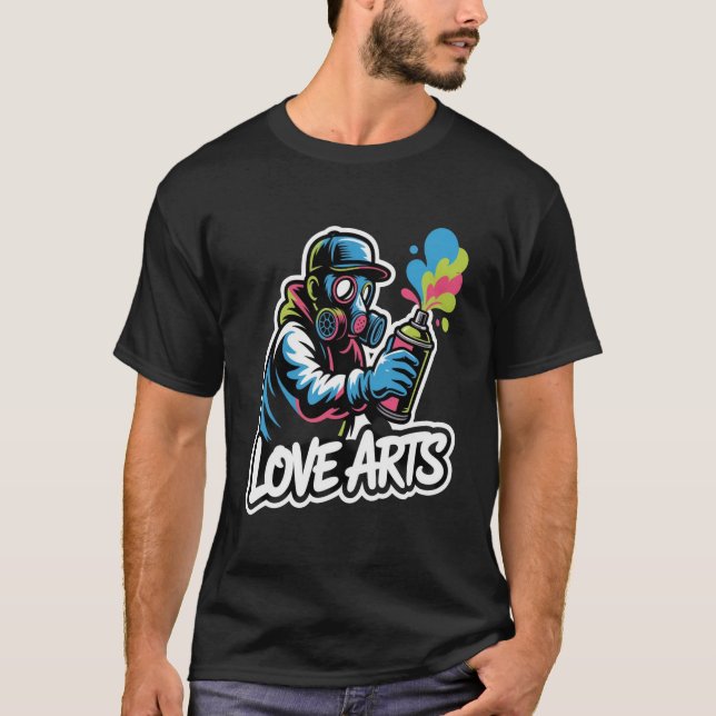 KÄRLEK TILL KONST T SHIRT (Framsida)