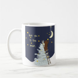 Kärlek till Måne Bear Mugg