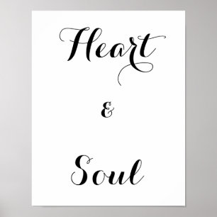 Kärlek till Måne och bak Poster