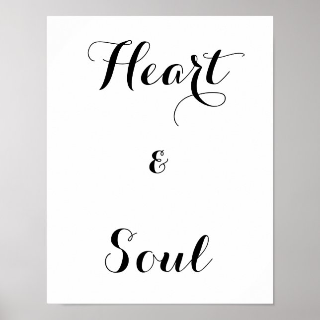 Kärlek till Måne och bak Poster (Framsidan)