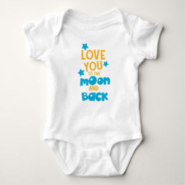 Kärlek till Måne och bak, stjärnor T Shirt