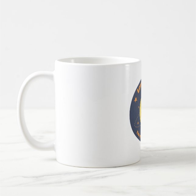 Kärlek till Måne och tillbaka Kaffemugg (Vänster)