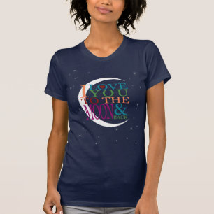 Kärlek till Måne och tillbaka T-shirt