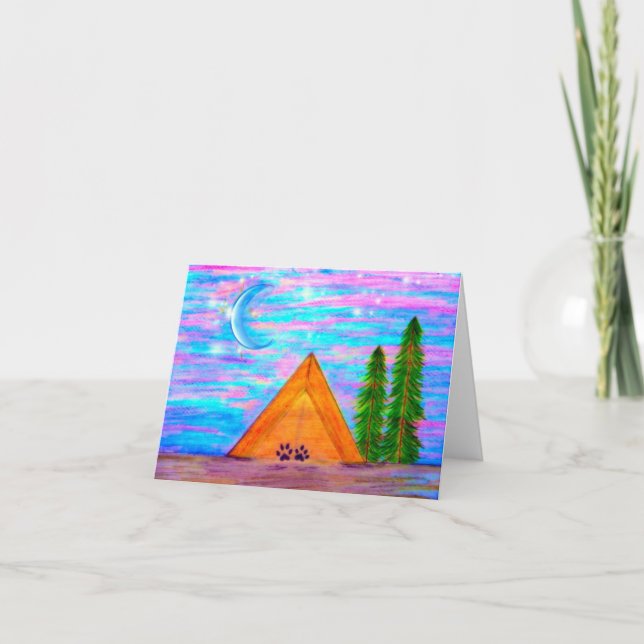 Kärlek till månen och baksidaen kort (Framsida)