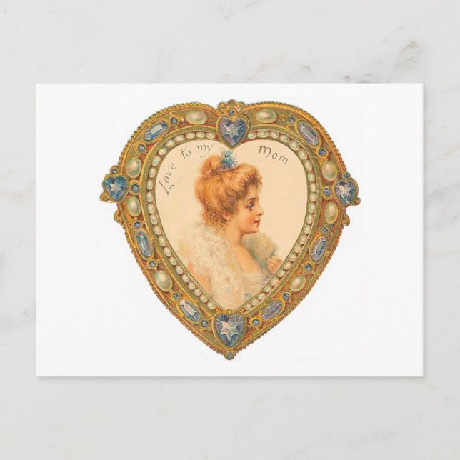 Kärlek till min Mamma Vykort (Framsida)