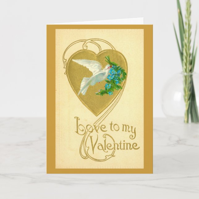 Kärlek till min Valentine - kort (Framsida)