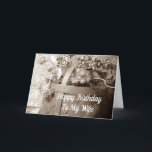KÄRLEK till MIN *WIFE* PÅ DITT BIRTHDAG Kort<br><div class="desc">SKICKA DENNA "STRAW BASKET OF FLOWERS" TILL "DITT" BEAUTIFULLT OCH LOVANDE ***WIFE*** PÅ HENNES "SPECIELLARE DAG"... HENNES BIRTHDAG! JAG TÄNKA ATT HON KOMMER ATT BLI KÄRLEK OCH TACK FÖR ATT HON STOPPAR MED EN AV MINA 9 LAGRAR!</div>