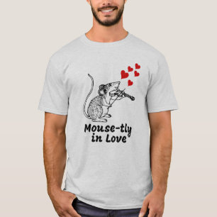 Kärlek till musen t shirt