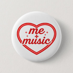 Kärlek till musik knapp
