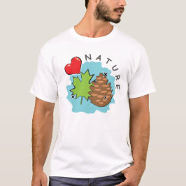 Kärlek till naturen t shirt