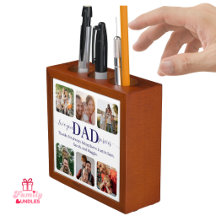 Kärlek till pappa för alltid fotokollage