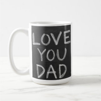Kärlek till pappa-mugg kaffemugg