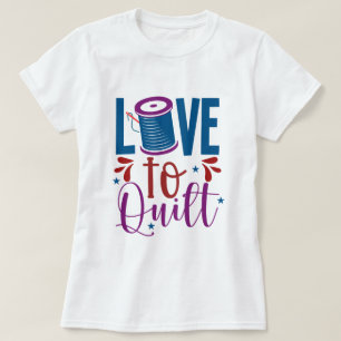 Kärlek till Quilt Women's T-shirt