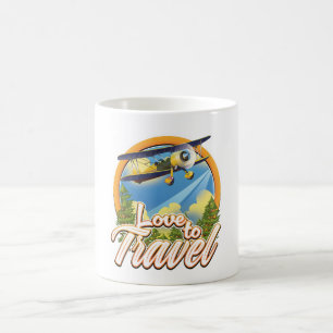 Kärlek till resande kaffemugg