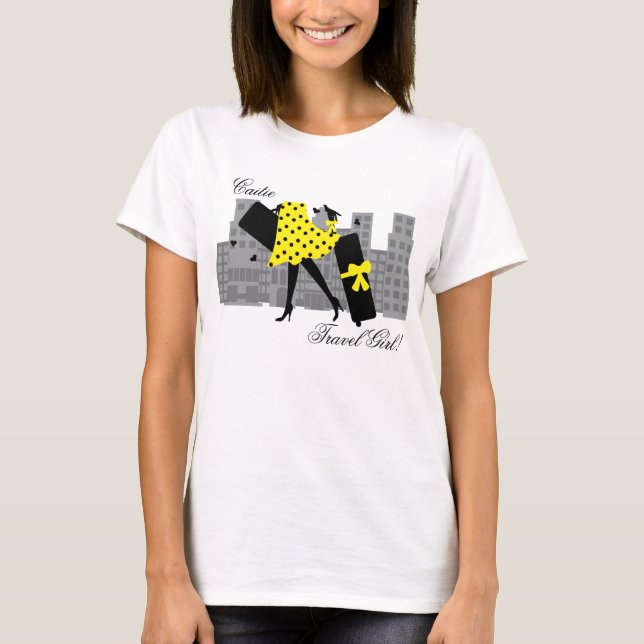 Kärlek till resande tee shirt (Framsida)