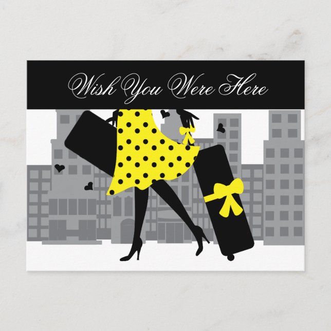 Kärlek till resande vykort (Framsida)