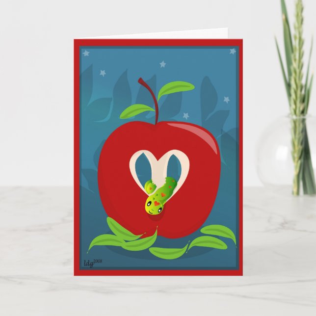 Kärlek till själva Valentinesens kort för kärndage (Framsida)