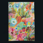 Kärlek till Travel I Kökshandduk<br><div class="desc">Kärlek to Travel I by Karen Fält</div>