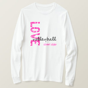 Kärlek till volleyboll Street Style T-shirt