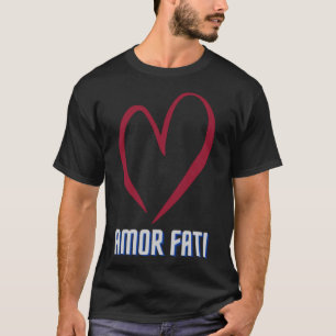 KÄRLEK TJOCK Friedrich Nietzsche Kärlek dina ödesf T Shirt