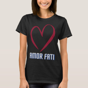 KÄRLEK TJOCK Friedrich Nietzsche Kärlek dina ödesf T Shirt