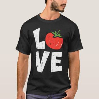 Kärlek Tomato Vegetable Plant Gardener Manar T Shirt