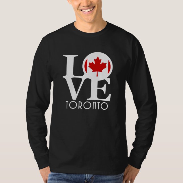 KÄRLEK Toronto, Kanada T Shirt (Framsida)