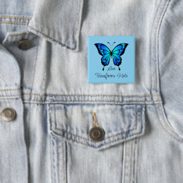 Kärlek transformerar Hate Butterfly Butterfly Butt Knapp