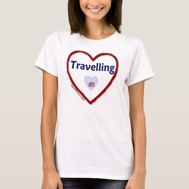 Kärlek Traveling Tee (Framsida)