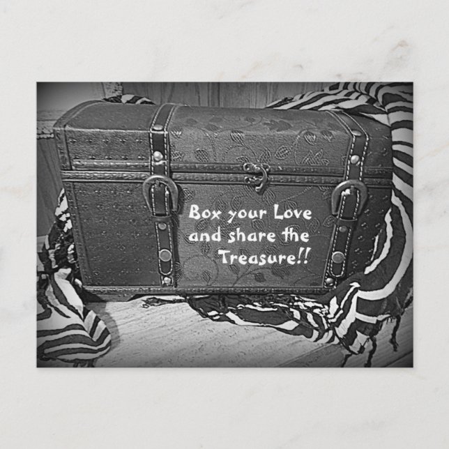 Kärlek Treasure's Card Vykort (Framsida)