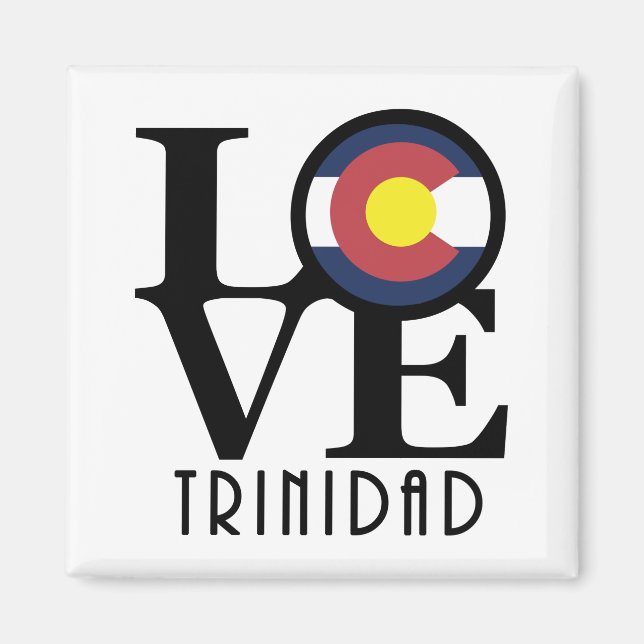 KÄRLEK Trinidad Colroado Magnet (Framsidan)