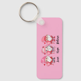 Kärlek, tro på Valentines day Nyckelring