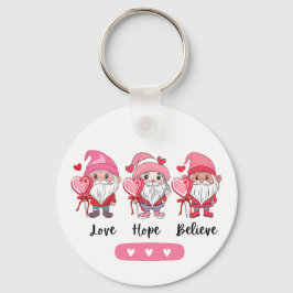 Kärlek, tro på Valentines day Nyckelring