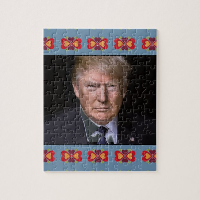 Kärlek Trump Puzzle Pussel (Vertikal)
