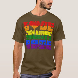 KÄRLEK TRUMPS HATE GAY PRIDE DIVERSITY ANTIIMPEACH T SHIRT