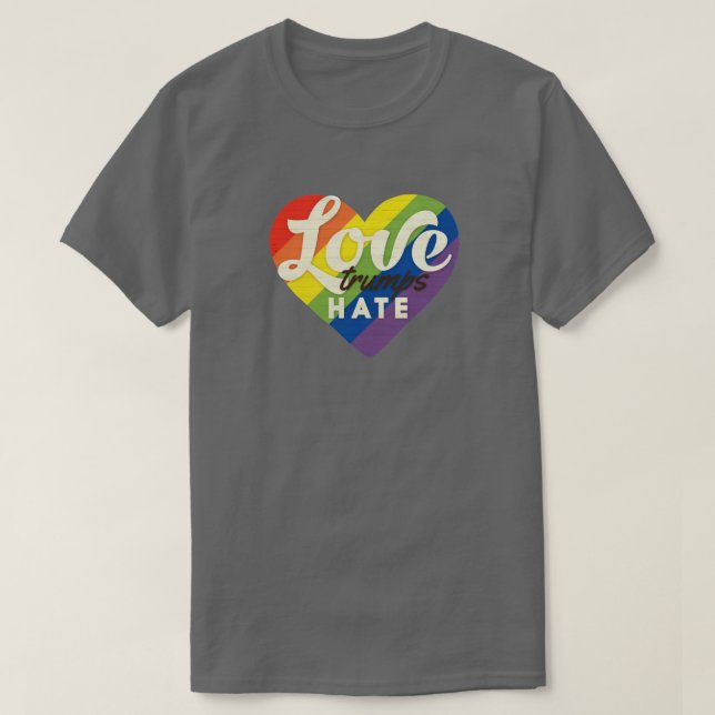 Kärlek Trumps Hate Memory Tshirt II Tee Shirt (Design framsida)