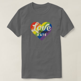 Kärlek Trumps Hate Memory Tshirt II Tröja