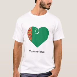 Kärlek Turkmenistan T Shirt