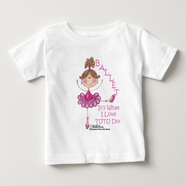 Kärlek "TUTU" gör! T-shirt (Framsida)