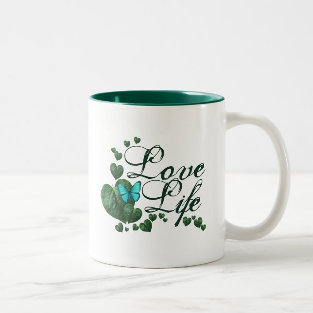 Kärlek Två-Tonad Mugg (Höger)