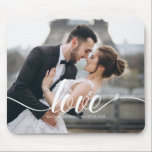 Kärlek-typografi - överläggningsfoto för Anpassnin Musmatta<br><div class="desc">kärlek-typografi - överlägg Anpassningsbar Fotodesign.</div>