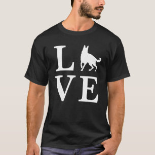 KÄRLEK - Tysk schäferhund T Shirt