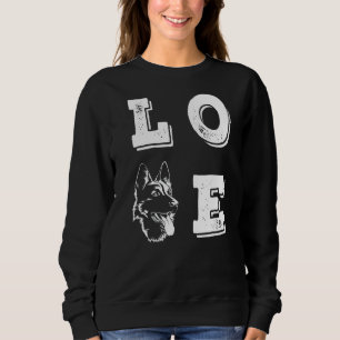 Kärlek tyska Shepherd Kärlek Hundar Hund T Shirt